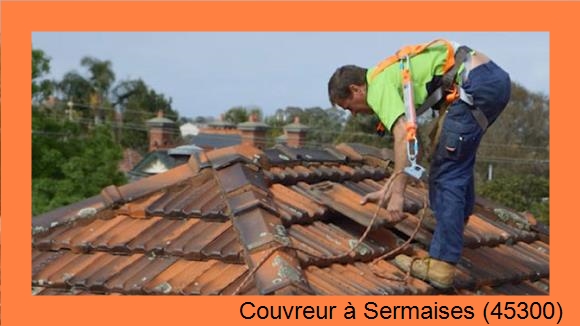 Réparation toiture à Sermaises (45300)